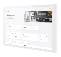 Crestron TSW-1070R-W, 10,1-дюймовая сенсорная панель бронирования и управления для настенного монтажа, версия ОС Crestron Home ™, цвет белый