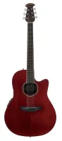 OVATION CS24-RR Celebrity Standard Mid Cutaway Ruby Red электроакустическая гитара (Китай)