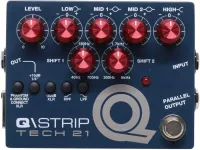 QST-R TECH 21 - аналоговый гитарный/басовый преамп с параметрическим эквалайзером, DI box, сплиттером.