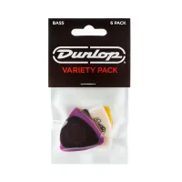 Dunlop pvp117 variety bass 6pack  набор медиаторов для бас-гитары, 6 шт.
