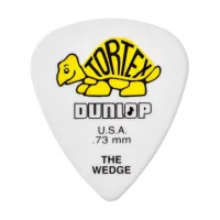 424P.73 Tortex Wedge Медиаторы 12шт, толщина 0,73мм, Dunlop