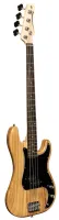 STAGG SBP-30 NAT - бас-гитара, 20 ладов, серия Пресижн, корпус: павловния, гриф: клён, на болтах, накладка: палисандр, звукосниматели: 1x PB, регулировки: 1х громкость, 1х тон, цвет: натуральный