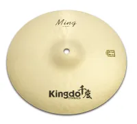 KINGDO 12" MING SPLASH Тарелка сплэш12 ", B20, средней толщины, традиционная отделка, теплый и насыщенный тембр