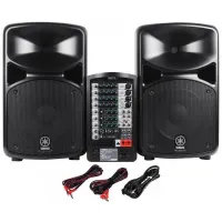 YAMAHA STAGEPAS600i2M звукоусилительный комплект (+2 микрофона DM105BL)