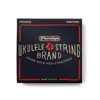 DUNLOP DUQ304 Ukulele Baritone струны для укулеле .26 .36 .30w .35w, прозрачный нейлон, D-G-B-E стро