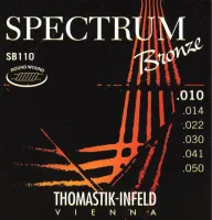 THOMASTIK Spectrum SB110 струны для акустической гитары 10-50, бронза