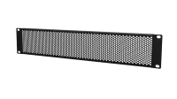 Caymon BSV02H Фальшпанель в шкаф 19", 2U, гексагональная перфорация, сталь 1,5 мм.