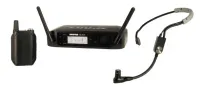 Shure GLXD14E/SM35-Z2 - Беспроводная цифровая радиосистема, диапазон 2.4 ГГц, в комплекте головной микрофон SM35