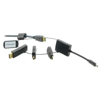 Kramer AD-RING-5- Комплект переходников: Mini DisplayPort (вилка) – HDMI (розетка), USB тип C (вилка) – HDMI (розетка), DisplayPort (вилка) – HDMI (розетка), miniHDMI тип C (вилка) – HDMI (розетка)