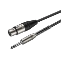 ROXTONE SMXJ210/5 Кабель микрофонный, D 6мм, XLR (3P-F/(RX3FP-NT) - 6,3mm JACK (M)/ (RJ2PP-NT), 5м.