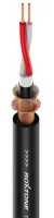 ROXTONE MC222/100 Black Симметричный микрофонный кабельиз бескислородной меди на картонной катушке (100м), 2x0,22мм2., D 6,2мм, AWG: 24., Экранирование: 100%( двойная медная спираль: 2x88x0.10мм + гальваническая изоляция), цвет: черный. Температурный режи