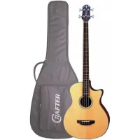 Бас-гитара акустическая CRAFTER GAB-748 SP N  Чехол
