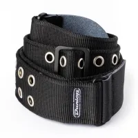 Dunlop d3819bk classic grommet black  гитарный ремень