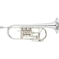 Yamaha YTR-948FFM GS  труба C ручная работа, вентильная, посеребренная