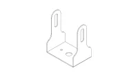 MEYER SOUND MUB-MM-4XPD BLACK U-BRACKET KIT