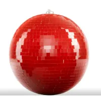 STAGE4 Mirror Ball 30R Классический зеркальный диско-шар / Диаметр: 30см. / Площадь поверхности: 0,28м. / Размер ячеек: 10x10мм. / Материал ячеек: Стекло (зеркало) / Цвет: Розовое золото / Материал основания (сферы): Твердый пластик / Количество точек кре