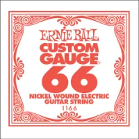 ERNIE BALL 1166 Nickel Wound .066 - Струна одиночная для электрогитары