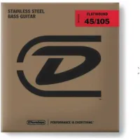 DUNLOP BASS FLATWND LG SCALE 45/105-4/SET DBFS45105 - Струны