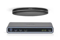 Biamp Devio SCR-20CX Black - Хаб для переговорных комнат. В комплекте потолочный микрофон TCM-XEX и SCR-20. Цвет черный