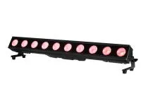 Bar 1050 IP
                Прожектор Bar 1050 IP
Источник света 10 светодиодов по 50 Вт  RGBW или CW+WW 2in1 LED . Угол раскрытия луча 40° опционально на выбор 15°/25°. Управление DMX512: 9/49/40 каналов (независимое управление каждым диодом), встроенные