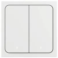 Умный выключатель Яндекс, 2 клавиши, Zigbee YNDX-00532