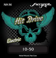 NH-M Medium Hit Drive Комплект струн для электрогитары, 10-50, Мозеръ