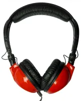 JTS HP-525-R Наушники профессиональные, студийные /ди-джей, 20-20000Гц, цвет красный