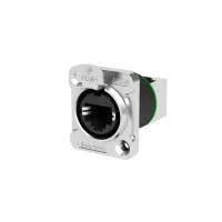 Seetronic SE8FDNV-11 Разъем RJ45 панельный, гнездо, тип-D, с поворотом на 90градусов вверх, соответствуют CAT5e