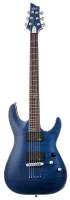 SCHECTER C-1 PLATINUM STMBL (GC/MF) - электрогитара, 24 лада.Корпус: махагон.Гриф: клен.Накладка грифа: палисандр.Звукосниматели: Н/Н EMG 81/EMG 85.Переключатель звукоснимателей: 3-позиционный.Регуляторы: 1V/1Т.Цвет: See-Thru Midnight Blue