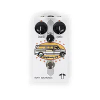 HEAVY ELECTRONICS Hwy-77 эффект гитарный овердрайв, подходит для бас-гитар