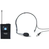 FITNESSPACK / Водозащитный UHF поясной передатчик (584-608 MHz), микрофон 200 – 16kHz / DENON