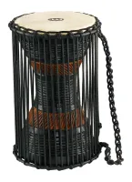 MEINL ATD-M AFRICAN WOOD TALKING DRUM 7' х 12' говорящий барабан, цвет коричневый/чёрный