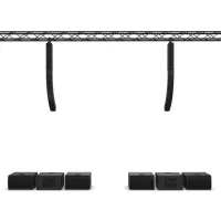 Ld systems maila xxl - комплект линейного массива, 20 квт (16 x maila sat, 2 x maila col, 6 x maila sub)