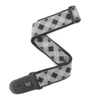Planet Waves T20W1406 Ремень для гитары, рисунок «Buffalo Check», цвет серый