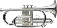 LEVANTE LV-CR5201 - Корнет, строй Bb, серебрянный, с мягким кейсом в комплекте.