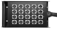 INLINE SBL151BOX Коммутационная панель, в комплекте с разъемами (8 XLRF (female), 4 XLRM (male))