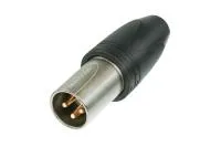 Neutrik NC3MXX-HD-D- Кабельный разъем XLR 3-pin (вилка) для наружного применения, на кабель диаметром 6,0–8,0 мм, под пайку