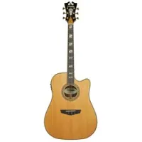 D'Angelico Excel Bowery VN  электроакустическая гитара с кейсом, Dreadnought, цвет натуральный