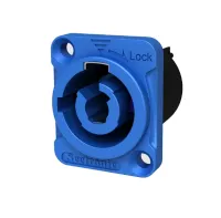 Seetronic SAC3MPA (in) Разъем панельный типа powercon(In), 3-х контактный, Цвет: синий.