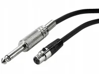JTS GC-100L Готовый кабель 4-пиновый mini XLR - 90 град. 6.3 мм разъём