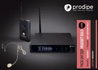 DSP-SOLO-UHF-B210/F5 Беспроводная микрофонная система, петличный микрофон, Prodipe