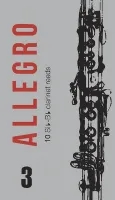FR18C004 Allegro Трости для кларнета inB/inA № 3 (10шт), FedotovReeds