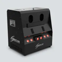 CHAUVET-DJ Hurricane Bubble Haze X2 Q6 генератор мыльных пузырей с дымом и подсветкой для безглицеринового топлива