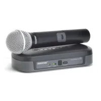 SHURE PG24/PG58 K6E 606 - 618 MHz двухантенная 'вокальная' радиосистема с капсюлем динамического микрофона PG58