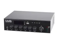 LAM60B Микшер усилитель мощности трансляционный, 60Вт, LAudio