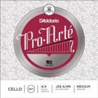 D'Addario J59 4/4M компл струн ProArte для виолончели 4/4, натяжение среднее (Medium)