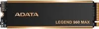 Твердотельный накопитель ADATA SSD 4Tb, ALEG-960M-4TCS LEGEND 960 MAX, M.2(22x80mm), NVMe 1.