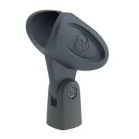 K&M 85055-000-55  эластичный держатель для микрофона 28-34 mm, чёрный