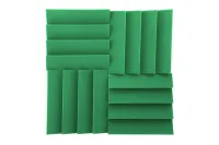 ECHOTON Aura 300 - Акустический поролон 600*600*50мм (комплект из 4 шт 300*300*50мм) зеленый