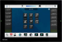 Панель управления [FG5969-49BL] AMX [MD-1002-BL] Настенная панель,10 дюймов, Черная